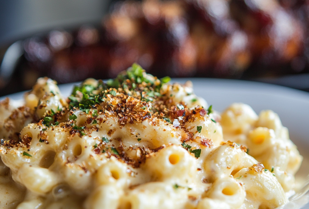 smoked mac and cheese