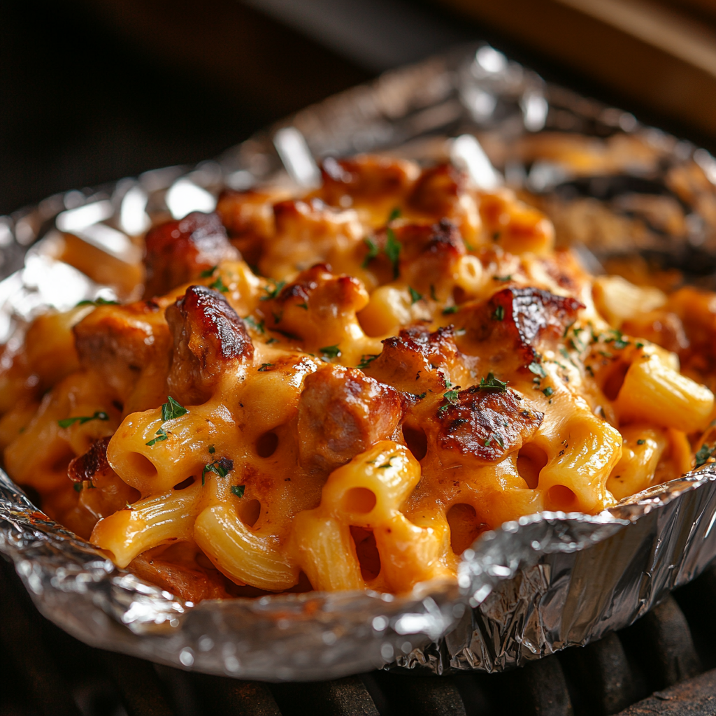 smoked mac and cheese