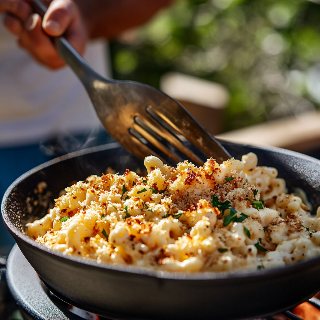 smoked mac and cheese